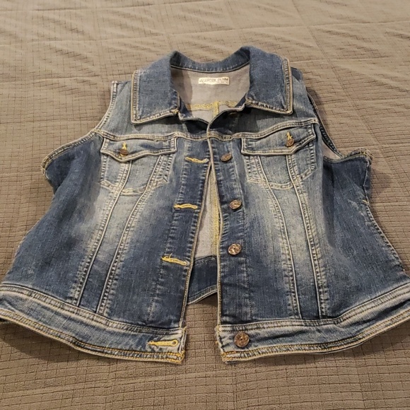 Fox Tops - Fox Denim Vest